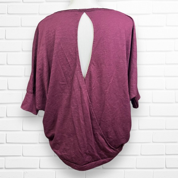 Lovestitch Dolman Sleeve Open Back Blouse Medium NWOT - Picture 3 of 8